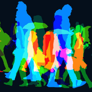 Zombies, portrait of a Society. Fine arts photography.