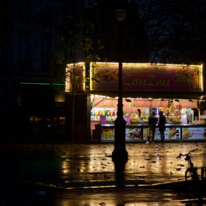 Paris, la nuit. Fotografía en color digital.