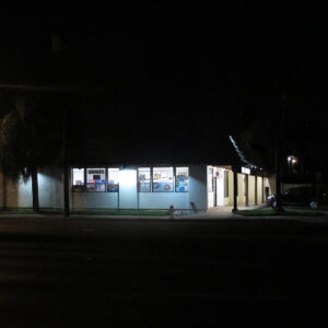 Petrol Station at Los Angeles, California. Fine art photography.
